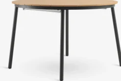 AKTIVEN + MIDDAGSBERGETAKTIVEN L118/168 table + 4 MIDDAGSBERGET chaises naturel