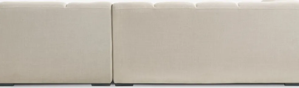 ALLESECanapé ALLESE méridienne droite tissu beige