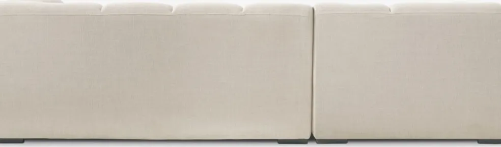 ALLESECanapé ALLESE méridienne gauche tissu beige