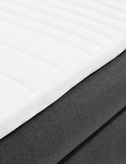 ANDELVAGoldLit sommier tapissier 140x200cm ANDELVA Gris-41 Très ferme