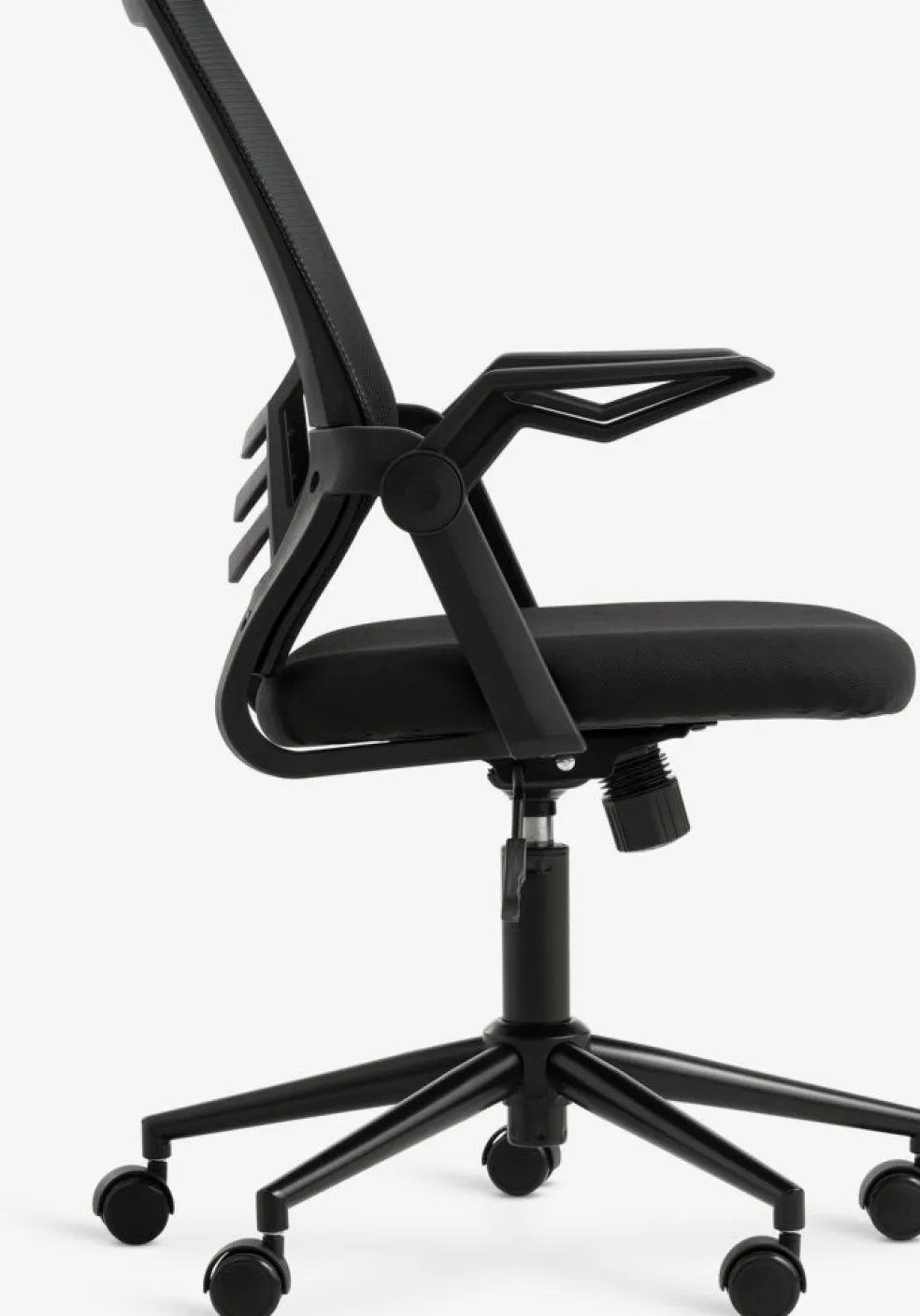 ASPERUPChaise de bureau ASPERUP maille/tissu noir