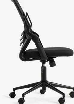 ASPERUPChaise de bureau ASPERUP maille/tissu noir