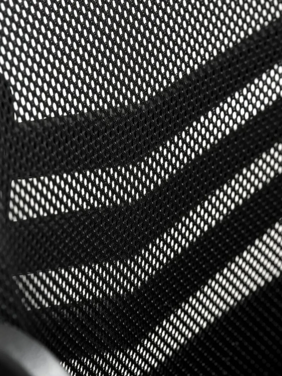 ASPERUPChaise de bureau ASPERUP maille/tissu noir