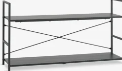 ASTRUPMeuble TV ASTRUP 1 tablette noir