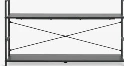 ASTRUPMeuble TV ASTRUP 1 tablette noir