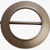 Attache rideau Ø13/8,5cm argenté