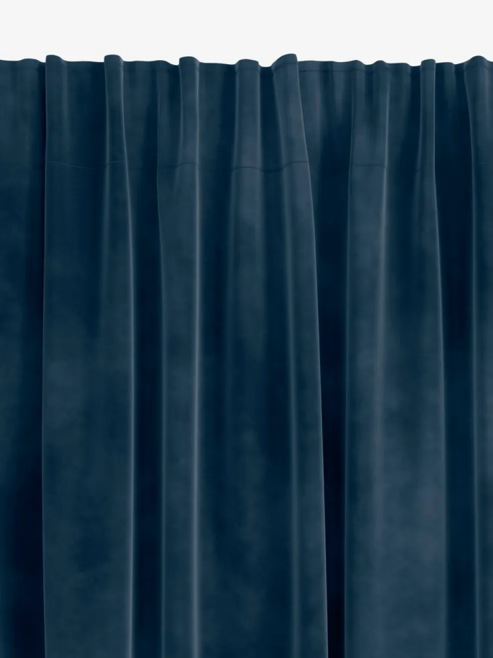 AUSTRARideau AUSTRA 1x140x300 velours bleu