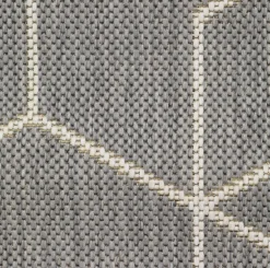 BALSATRETapis BALSATRE 160x230 gris/blanc