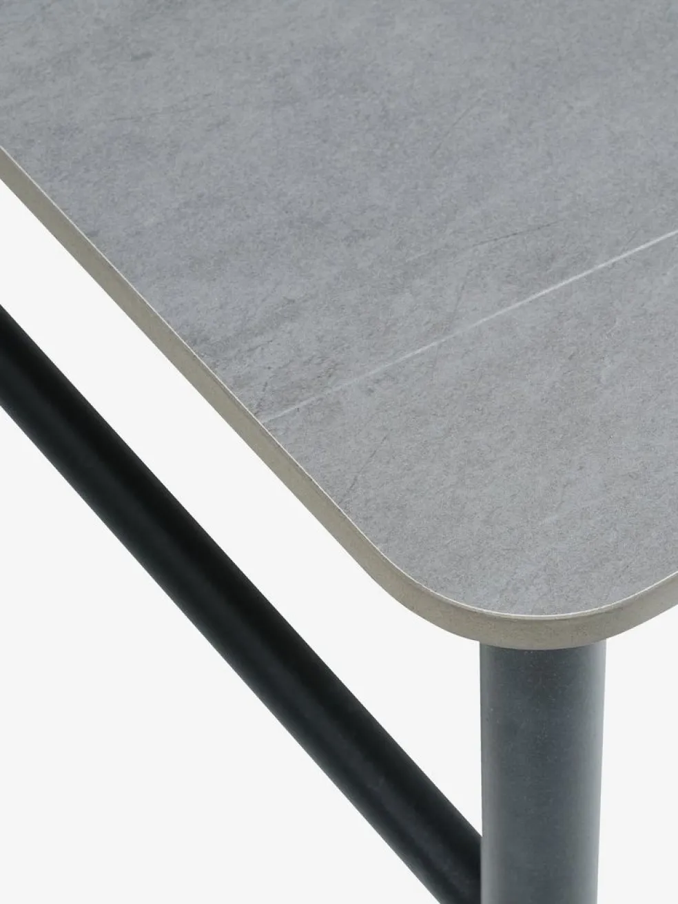 BAMLEEnsemble lounge BAMLE 4,5 personnes séchage rapide gris