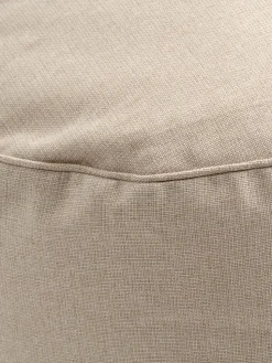 BANDHOLMPouf poire BANDHOLM 75x100x90 tissu beige