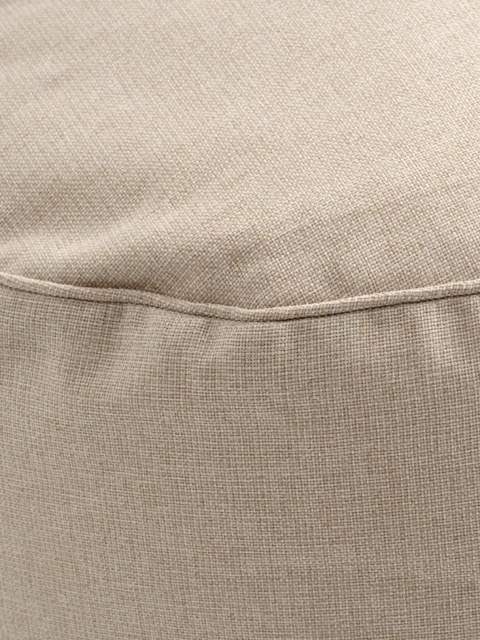 BANDHOLMPouf poire BANDHOLM 75x100x90 tissu beige
