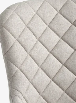 BELLINGEChaise BELLINGE tissu sable/coloris chêne naturel