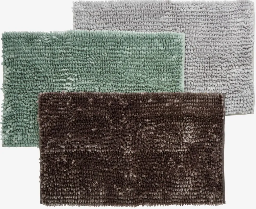 BERGBYGoldTapis de bain BERGBY 50x80 gris clair