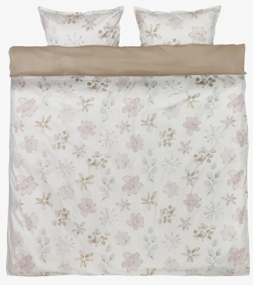 BERITGoldParure de lit Satin BERIT 240x220 blanc