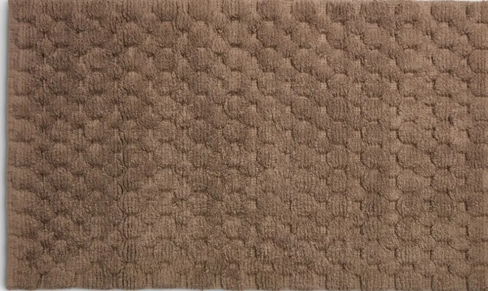 BORGHOLMPlusTapis de bain BORGHOLM 50x80 sable foncé
