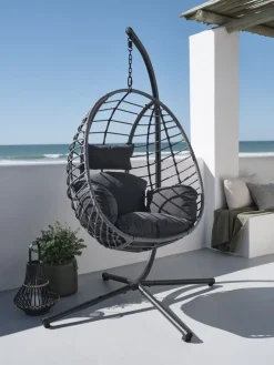 BORKChaise suspendue BORK l96xH192xP124 gris