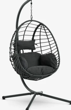 BORKChaise suspendue BORK l96xH192xP124 noir