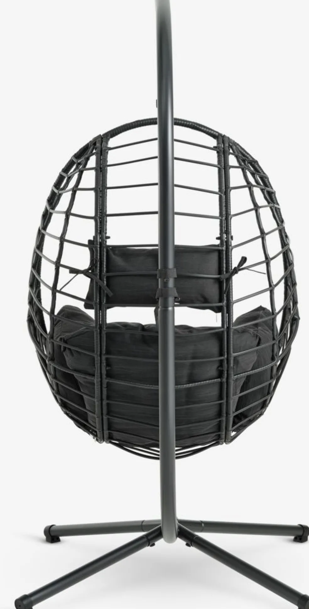 BORKChaise suspendue BORK l96xH192xP124 noir
