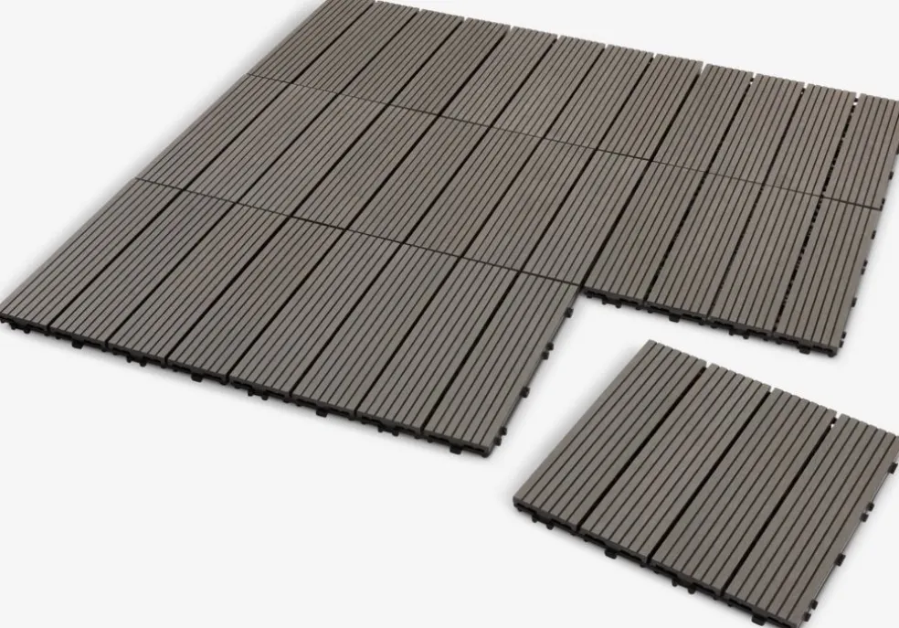 BRUDEANDDalle BRUDEAND l30xL30 imitation bois 9pcs/lot