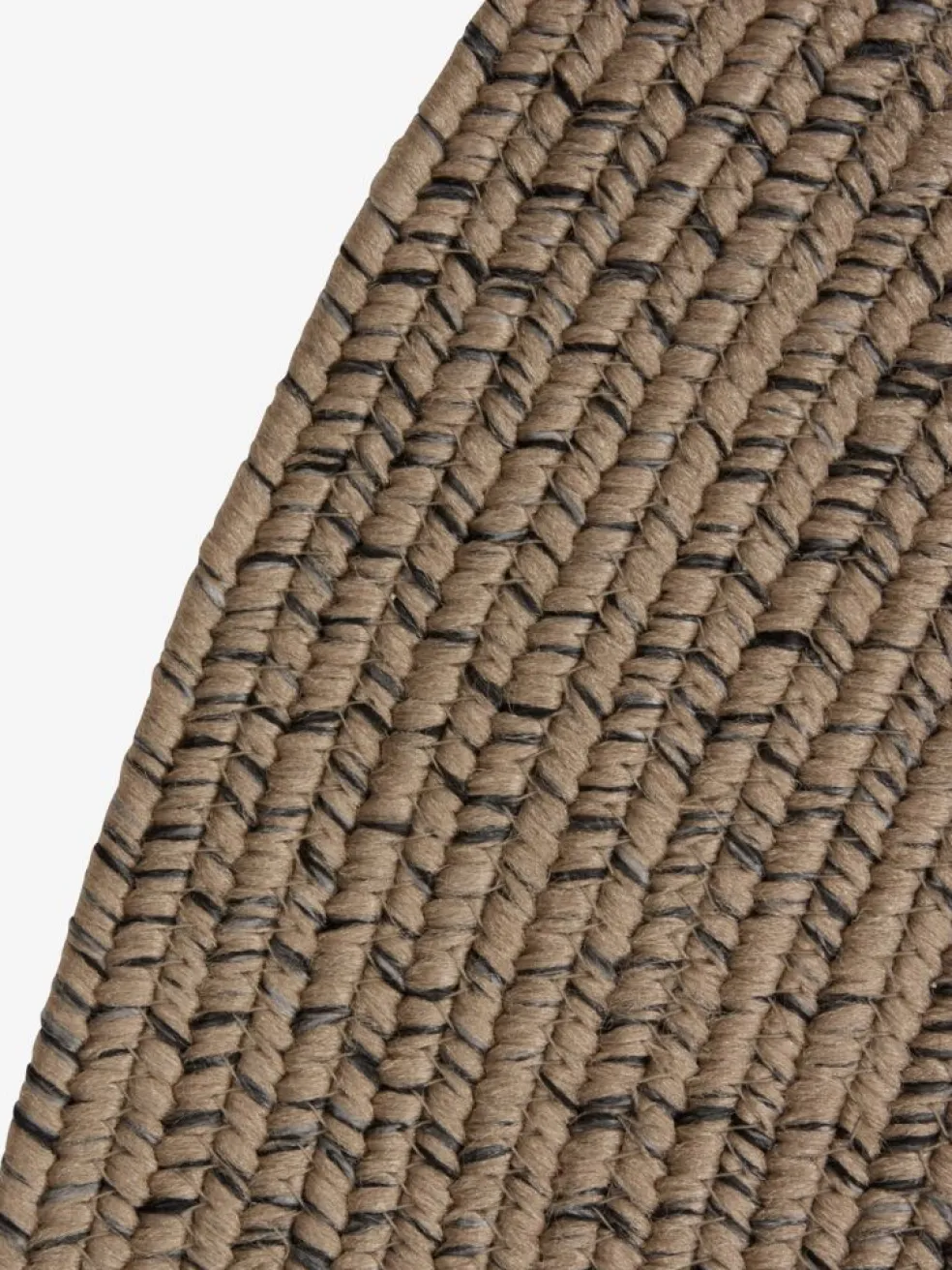 BUESTARRTapis BUESTARR Ø120 naturel/gris