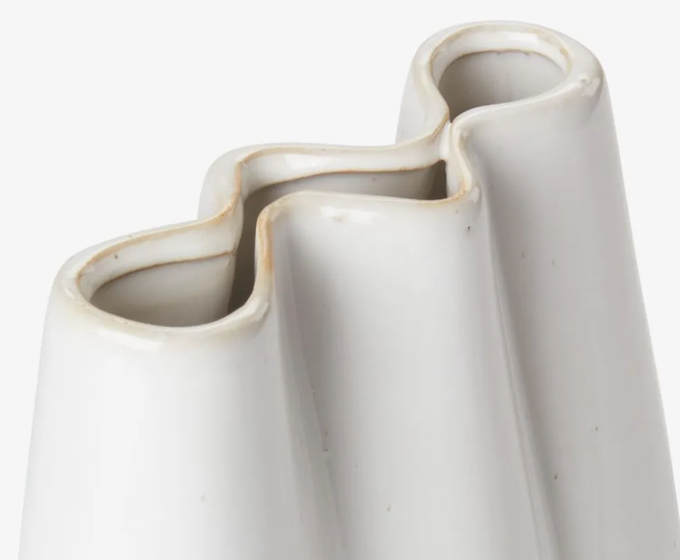 CARLOVase CARLO l13xL8xH17cm gris
