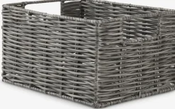 CASPERSENPanier CASPERSEN l17xL23xH13cm gris