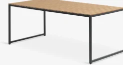 DAGSVAD + TUERNEDAGSVAD L190 table + 4 TUERNE chaises naturel