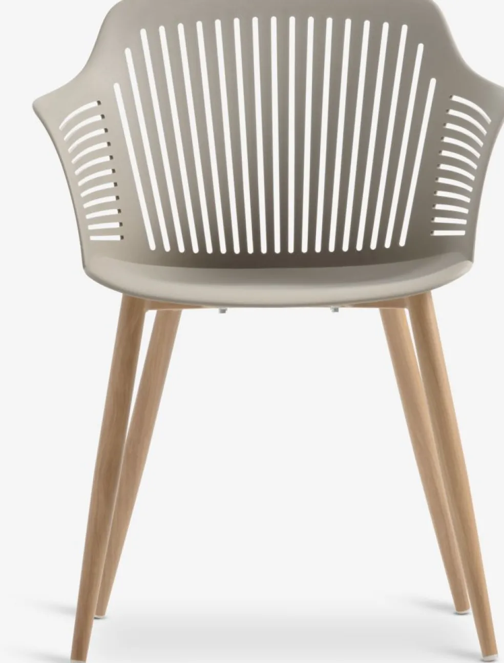 DAGSVAD + VANTOREDAGSVAD L190 table naturel + 4 VANTORE chaises sable foncé