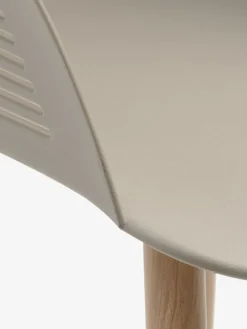 DAGSVAD + VANTOREDAGSVAD L190 table naturel + 4 VANTORE chaises sable foncé