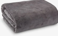 DRAGEHODEPlaid polaire DRAGEHODE 140x200 gris foncé