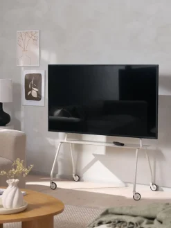 EJDRUPSupport TV EJDRUP 1 tablette beige