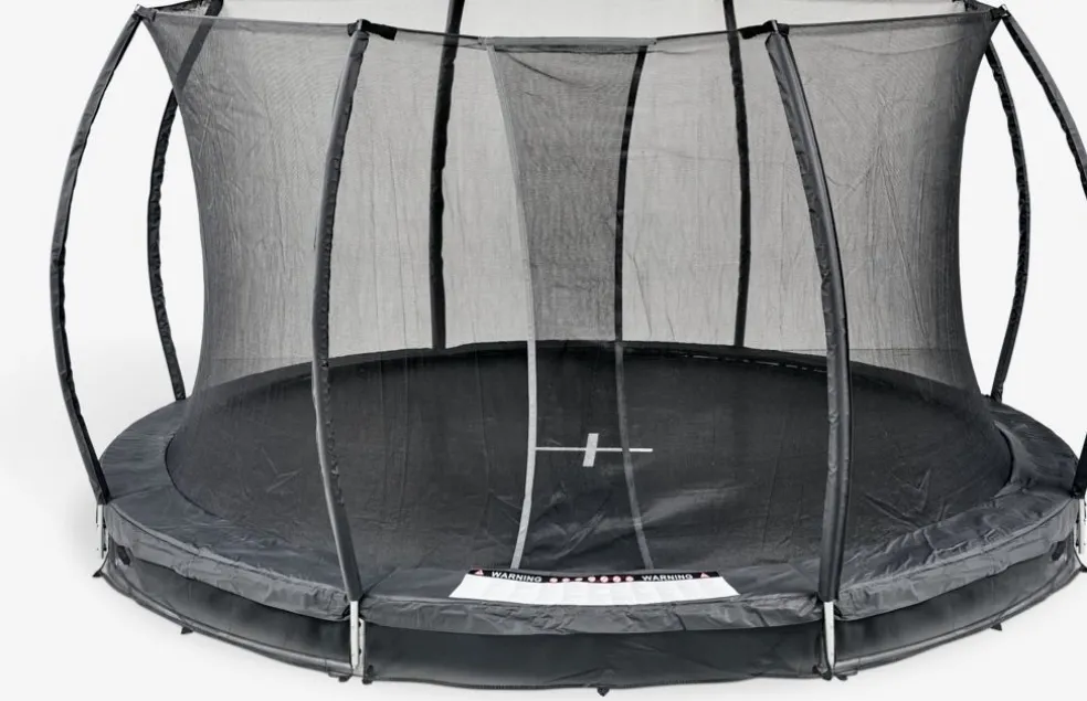 FALKTrampoline enterré FALK Ø396 a/filet noir