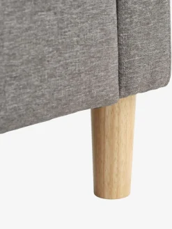 FALSLEVCanapé FALSLEV 3 places tissu gris