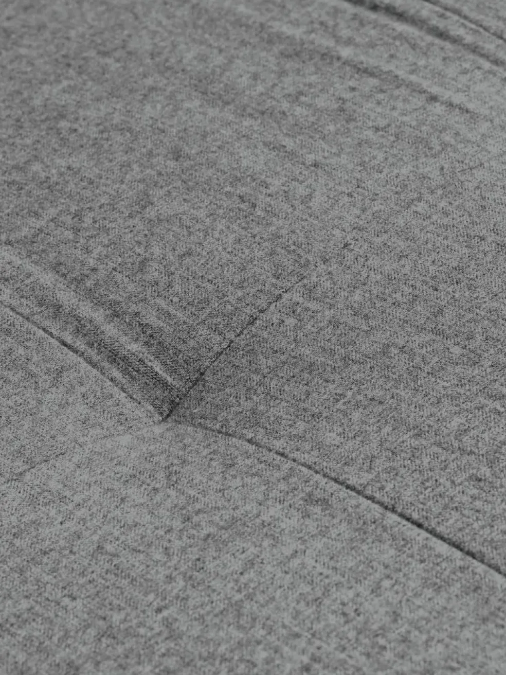 FALSLEVCanapé FALSLEV méridienne tissu gris