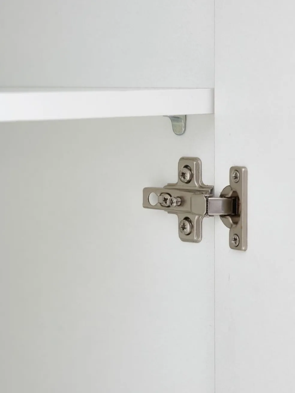 FANDRUPArmoire FANDRUP 145x176 3 portes 3 tiroirs blanc