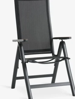 FAUSING + BREDSTENFAUSING L220 table + 4 BREDSTEN chaises noir