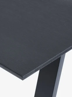 FAUSING + GUDHJEMFAUSING L220 table + 4 GUDHJEM chaises noir