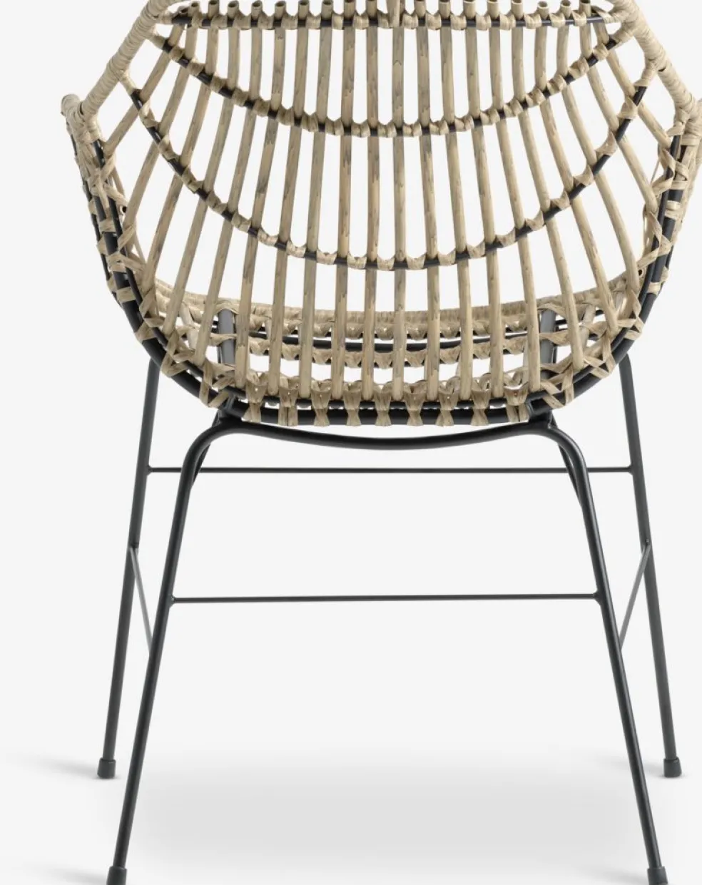 FAUSING + ILDERHUSEFAUSING L220 table noir + 4 ILDERHUSE chaises naturel