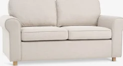FERRITSLEVCanapé FERRITSLEV 2 places tissu beige