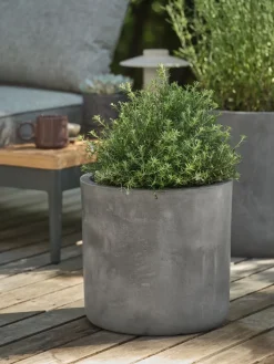FLUGABac à fleurs FLUGA Ø33xH32 gris