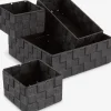 FOLKELot de paniers FOLKE 4pcs/lot noir