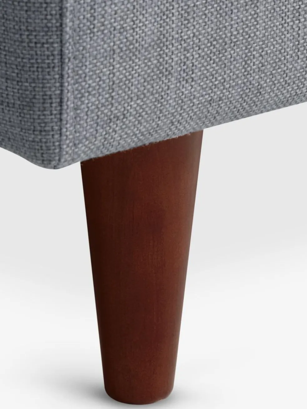 GEDVEDCanapé GEDVED 2 places tissu gris clair