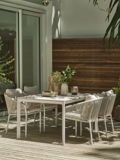 GILJAChaise empilable GILJA séchage rapide beige