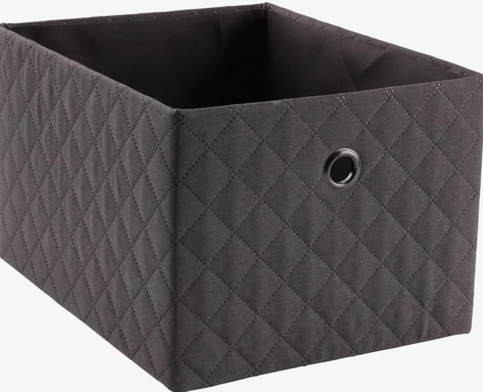GILLISPanier GILLIS l26xL32xH20cm gris foncé