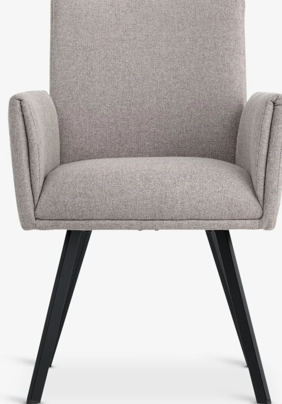 GJESINGChaise GJESING tissu beige/noir