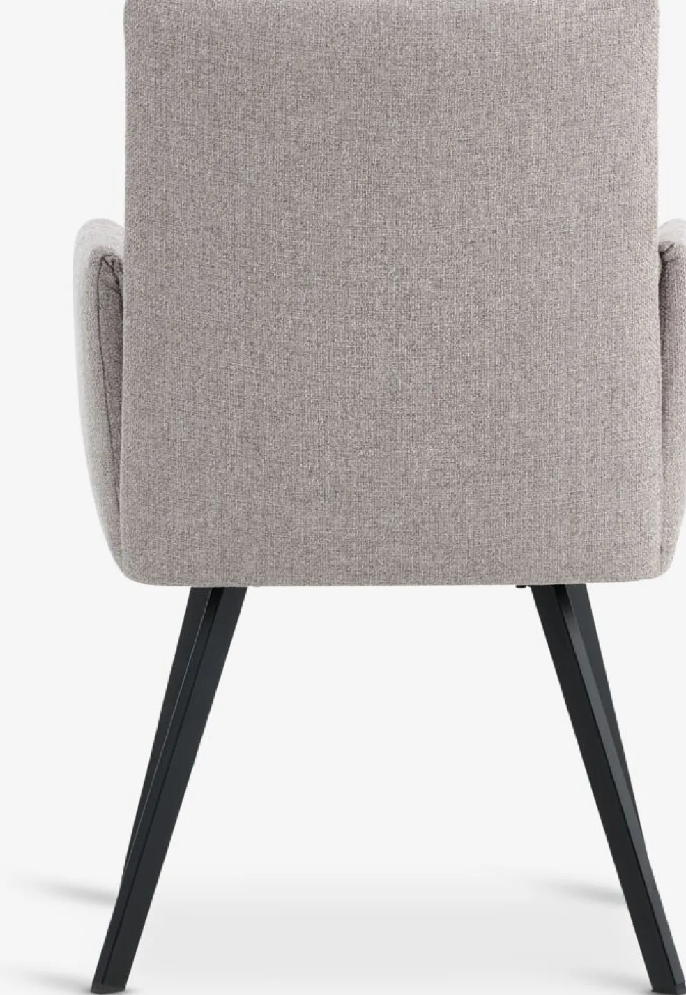 GJESINGChaise GJESING tissu beige/noir