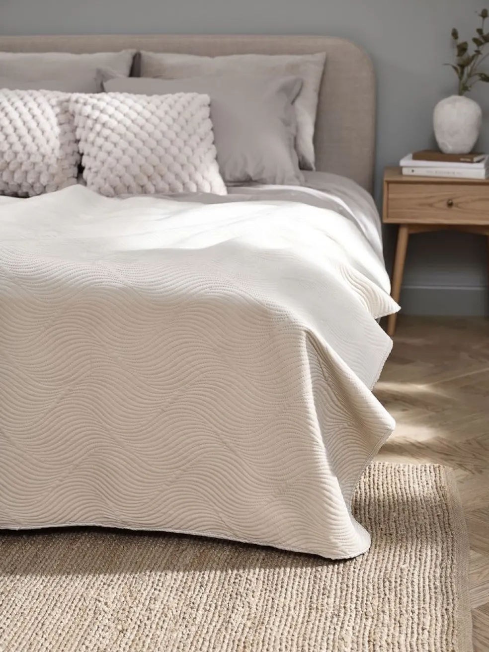 GLORIOSACouvre-lit GLORIOSA 160x220 beige