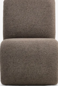 GULDBJERGFauteuil lounge GULDBJERG tissu sable foncé