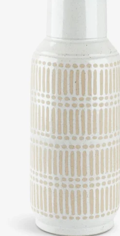 GUSTAFVase GUSTAF Ø18xH47cm blanc