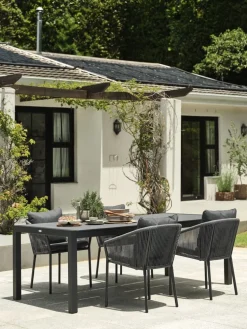 HAGENTable de jardin HAGEN l100xL214 gris